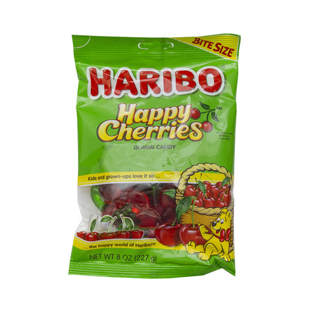 HARIBO Haribo Confectionery Happy Cherries 8 oz. Bag, PK10 30002